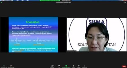 КММАнын студенттерине жана ординаторлоруна Казакстандан окутуучулар лекцияларды окуду
