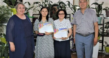 Староста СНК «Наследственность и окружающая среда» удостоена диплома и медали «ЛУЧШИЙ СТУДЕНТ СНГ - 2023»