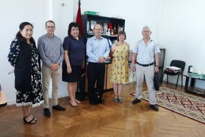 Vice-Rector of KSMA Gulmira Dzhumalieva met with representatives of the Institute of Scientific, Technical and Language Studies
