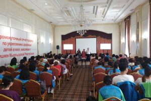 An interim briefing was held within the framework of the Zharkyn Kyrgyzstan project