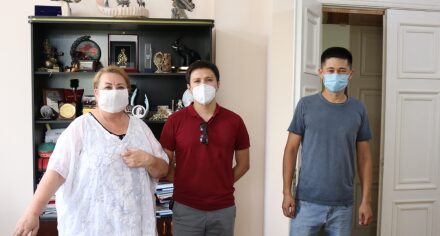 МП "Бишкекглавархитектура" оказала помощь в госпиталь КГМА