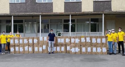 ОсОО «MKK» «М Булак» привезли кислородные концентраторы для НЦФ-КГМА.