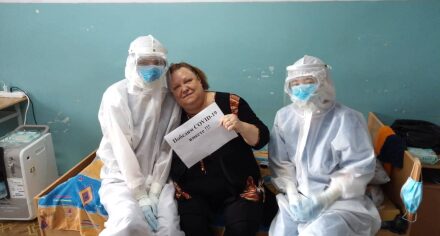 Инфекционное отделение по борьбе с COVID19 КГМА им.И.К.Ахунбаева.