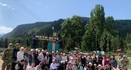 Студенты факультета Фармация   прошли полевую практику в учебной базе  «Ак-Булуң»