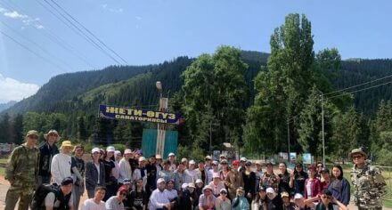 Студенты факультета Фармация  прошли полевую практику в учебной базе «Ак-Булуң»