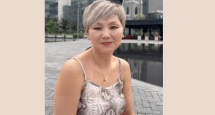 Поздравлеение Бекболотовой Асель, сотрудника отдела радиологии научно-исследовательского центра в Монреале