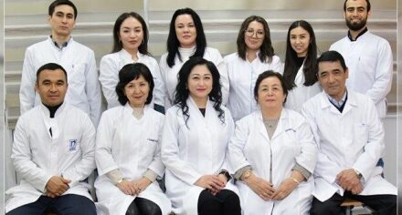 Поздравление коллектива дерматовенерологии КГМА им.И.К.Ахунбаева