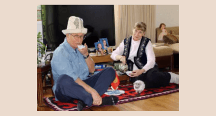 Поздравление от выпускников КГМИ семьи Нишановых из США