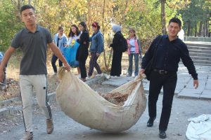 Subbotnik in KSMA dedicated to the World Cleanliness Day