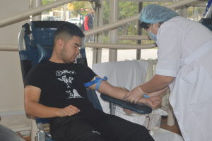 Days of free blood donation are held in KSMA