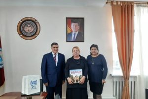 Ректор КГМА встретилась с послом Палестины в Кыргызской Республике