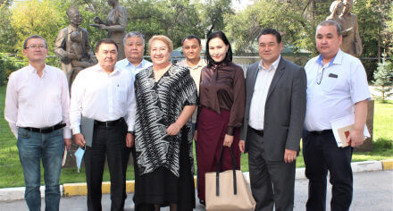 КГМА и Национальный центр кардиологии и терапии обсудили вопросы сотрудничества