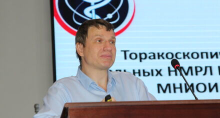 Профессор из России А.Б.Рябов прочитал лекции преподавателям и ординаторам КГМА