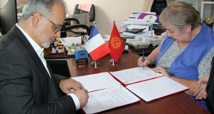 В КГМА прибыл президент лаборатории INOVIEM