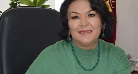 Мамлекеттик тил жана тарбия иштер боюнча проректорунун тил кунуно карата куттуктоо созу