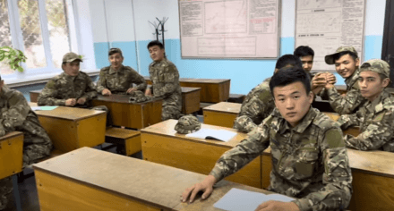 Аскердик медициналык даярдык жана экстремалдык медицина кафедрасы менен КММАнын студенттери