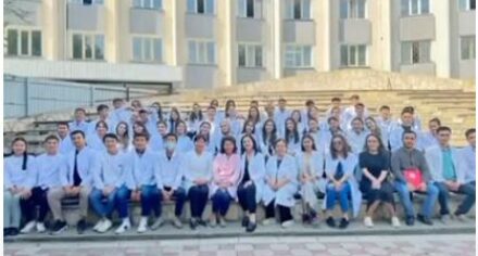 Кыргыз Мамлекеттик тили күнүнө карата дерматовенерология кафедрасы, стоматология факультетинин иш чарасы