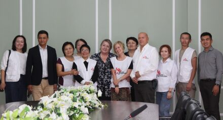 "Врачи без границ" передали аппарат GenExpert диагностическому центру КГМА