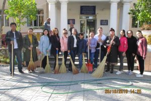 KSMA students cleaned up a social institution