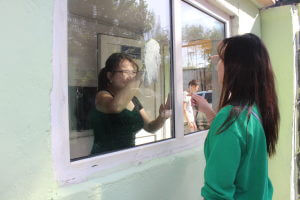 KSMA students visited patients of Bishkek social Institution