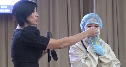 Видео урок "Техника надевания СИЗ". (КГМА им.И.К.Ахунбаева)