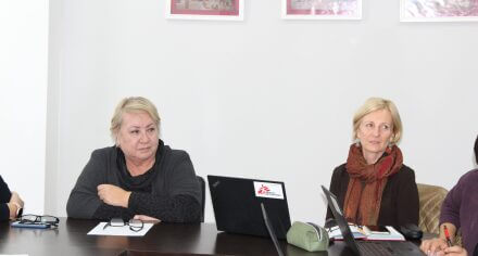 Состоялась встреча ректората с представителями международной организации «Врачи без гарниц»