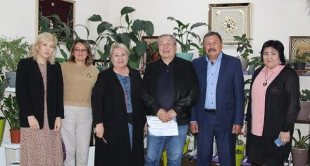 КММАга Казакстандан профессор Нургужаев Эркин келди