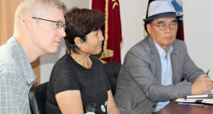 Представители благотворительной организации «Мессенжерс оф Мерси» и компании «Favors camp» выразили готовность помочь КГМА в получении медицинского оборудования на безвозмездной основе