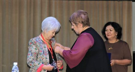 В КГМА прошла научно-практическая конференция посвященная 40-летию кафедры детской стоматологии вуза и 75-летию профессора Гульнар Чолоковой»