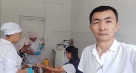 КММАнын кызматкерлери Кара-Кулжа районунда эхинококкоз жана альвеококкоз ооруларын эрте аныктоо максатында иш-чараларды жүргүзүштү