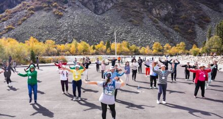 Ассистенты кафедры Акушерства и гинекологии №1 им.М.С.Мусуралиева КГМА  приняли участие в мероприятии посвящённому Дню Сердца