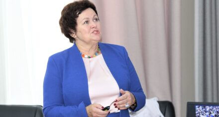 В КГМА прибыла профессор из Литовского университета наук о здоровье,  генетик и биолог Алина Смалински