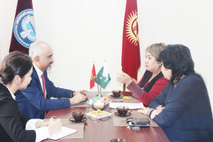 В КГМА состоялась встреча с послом Пакистана