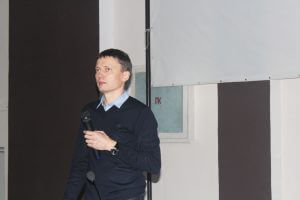 Преподаватель из Финляндии читает лекции иностранным студентам КГМА