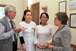 Professor of KSMA gave lectures at West Kazakhstan Medical University