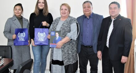 Ректор КГМА встретилась с работниками международного журнала OCA Magazine