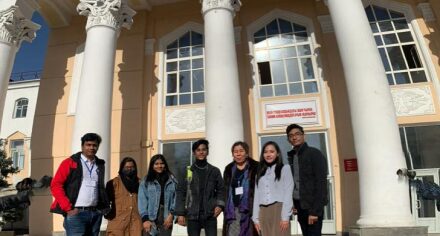 Иностранные студенты КГМА выступили с докладами на конференции, посвященная Всемирному дню философии