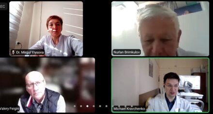 КММАнын аспираттары Окленд технология университетинин окумуштуулары менен онлайн жолугушуу өткөрүшту