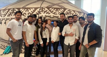 Иностранные студенты КГМА посетили музей истории Кыргызстана