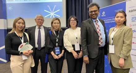 Сотрудники и ординаторы КГМА приняли участие в работе V съезда семейных врачей Казахстана