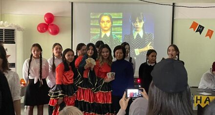 На кафедре иностранных языков КГМА отметили праздник Хеллоуин