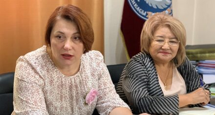 Визит делегации Санкт-Петербургского института усовершенствование врачей экспертов, Министерства труда и социальной защиты РФ в КГМА