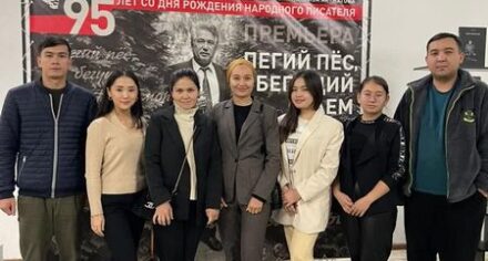 Студенты КГМА в русском театре драмы