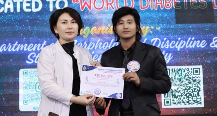 Студенты КГМА на конференции «Молекулярные механизмы лечения и профилактики сахарного диабета"