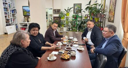 Ректор Кокшетауского университета в КГМА