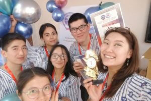 Команда КГМА заняла первое место в международной олимпиаде