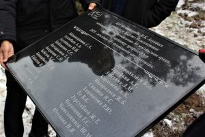 Honorary professors of KSMA planted spruce trees on the alley of the university