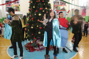 В КГМА поздравили с наступающим годом детей преподавателей, сотрудников и студентов