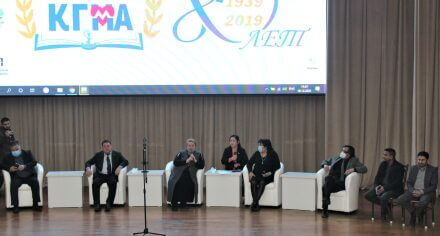 Встреча руководства КГМА  с иностранными студентами вуза