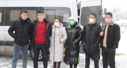 Еще одна группа ординаторов  КГМА выехали в “красную зону” санатория “Ибн-Сина”